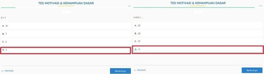 contoh soal dan jawaban tes motivasi dan kemampuan dasar kartu prakerja