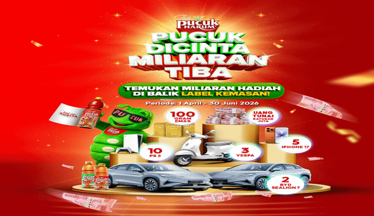 promo teh pucuk harum 2026 pucuk dicinta miliaran tiba