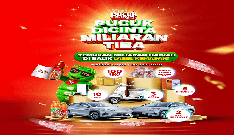 promo teh pucuk harum 2026 pucuk dicinta miliaran tiba