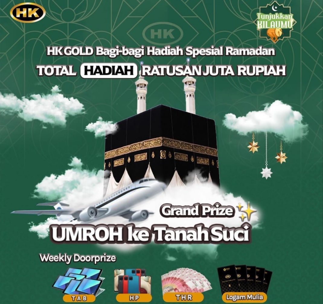 Undian HK Golde 2023 berhadiah paket Umroh