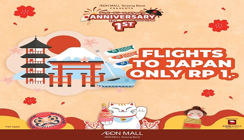 undian ulang tahun aeon mall berhadiah wisata ke jepang