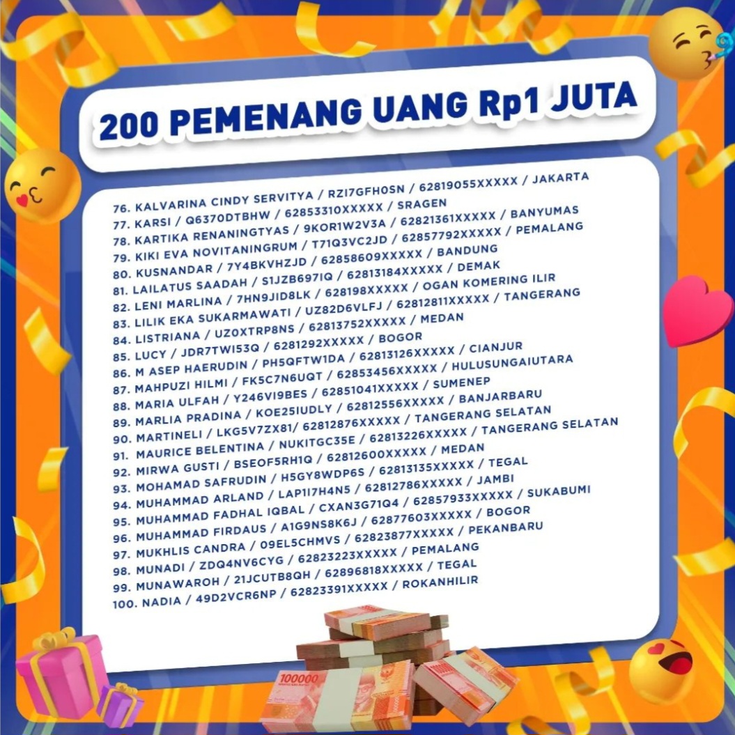 Pemenang sosis so nice