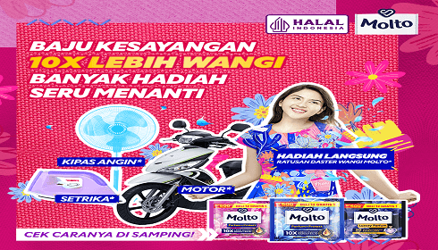 Undian Molto 2024 berhadiah Motor Yamaha Mio