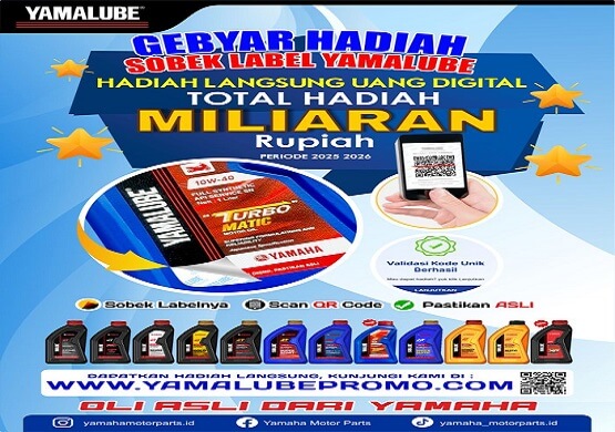 Cara Mengikuti Gebyar Hadiah Sobek Label Yamalube 2025 2026