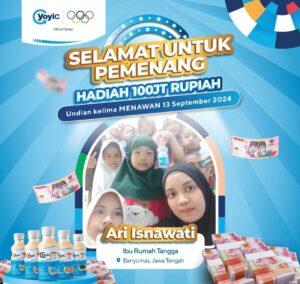 Pemenang kelima undian yoyic