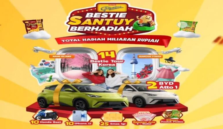 undian Piattos Bestie Santuy Berhadiah 2026