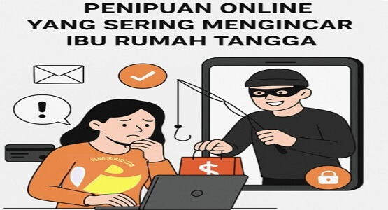 Waspada! 5 Modus Penipuan Online yang Sering Mengincar Ibu Rumah Tangga