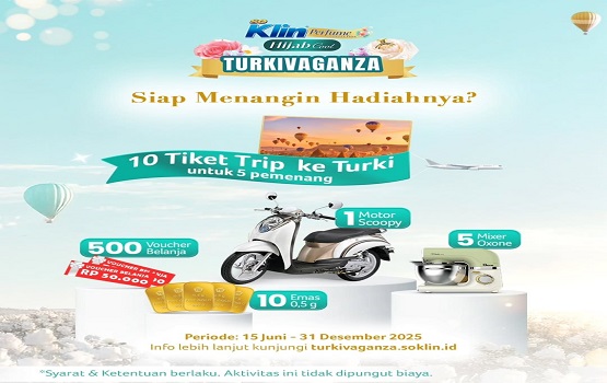 undian soklin turkivaganza 2025 berhadiah trip ke turki