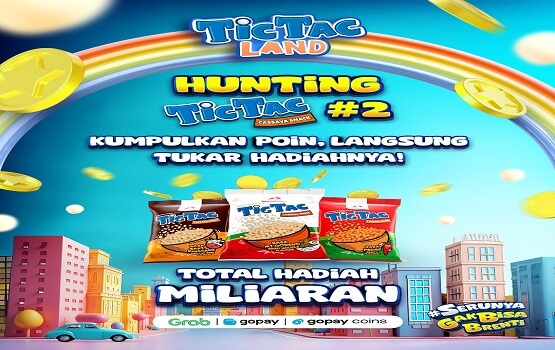 promo hunting tictac 2 berhadiah miliaran rupiah