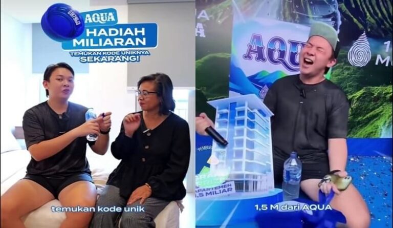 pemenang apartement mewah undian aqua 2025