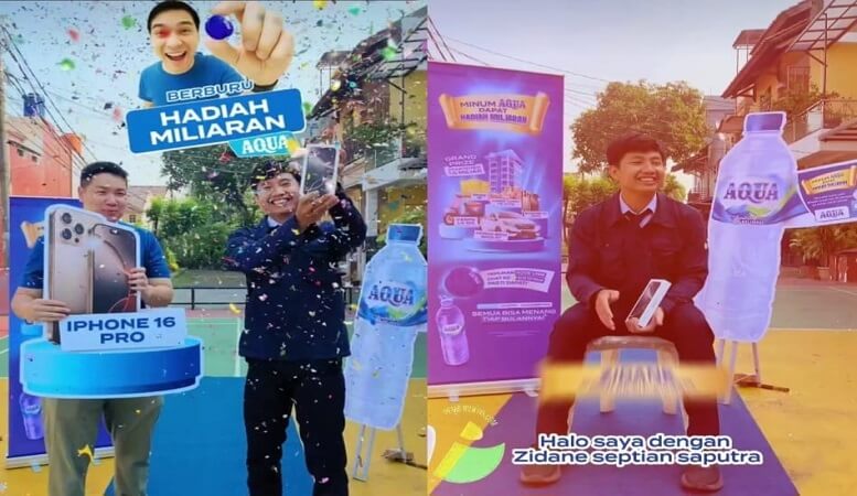 pemenang iphone 16 pro undian aqua 2025