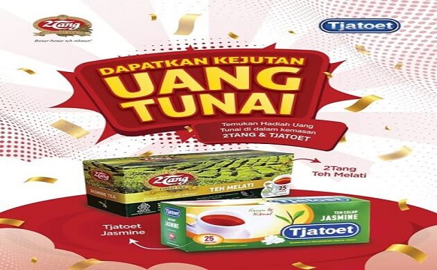 undian teh 2 tang tjatoet berhadiah uang tunai dalam kemasan