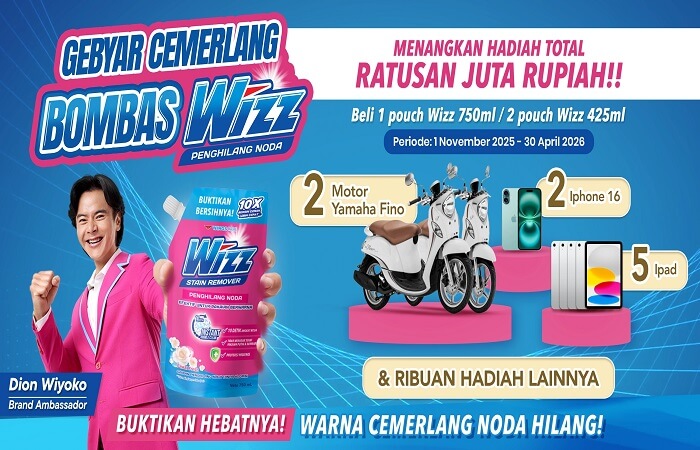 undian gebyar cemerlang bombas wizz penghilang noda 202 2026 berhadiah motor