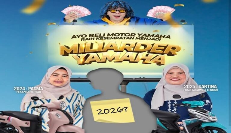 undian program miliarder Yamaha 2026