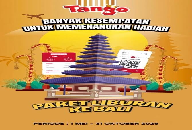 undian tango 2026 berhadiah paket liburan ke Bali