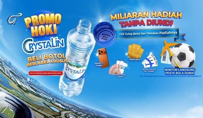 Promo Hoki Crystalin 2026 berhadiah miliaran rupiah
