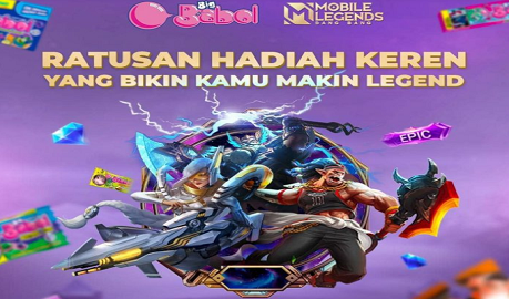 promo big babol mobile legends bang bag berhadiah epic skin, diamonds dan fargment