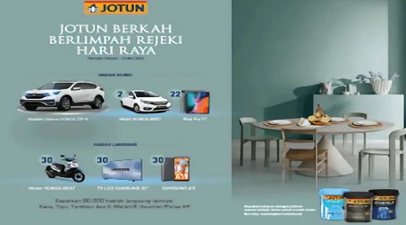 Undian Ramadhan Jotun 2022 Berhadiah Mobil Honda CRV, Honda Brio