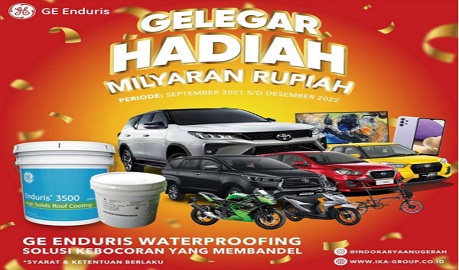 promo berhadiah ge enduris waterproofing