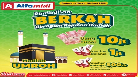 Hadiah Umroh Gratis Ramadhan Berkah Alfamidi 2023