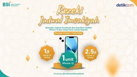 rejeki jadwal imsakiyah ramadhan berhadiah iphone