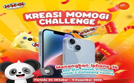 Lomba Kreasi Momogi Hadiah iPhone 14