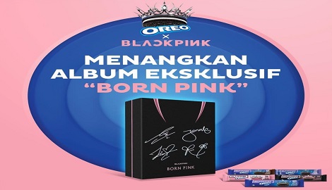 undian Oreo Blackpink berhadiah album ekslusif Born Pink